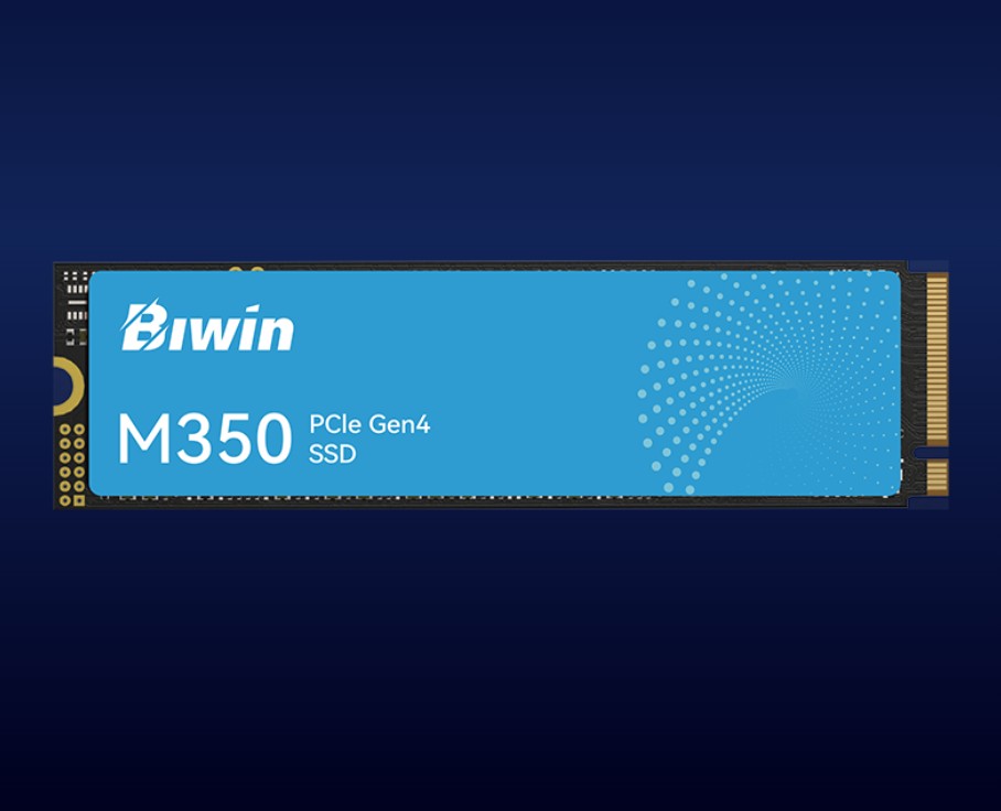 BIW-M350-500G.jpg BIWIN BM350NN500G-RGX M350-500G SSD M.2 NVMe PCIe4.0 Read speed