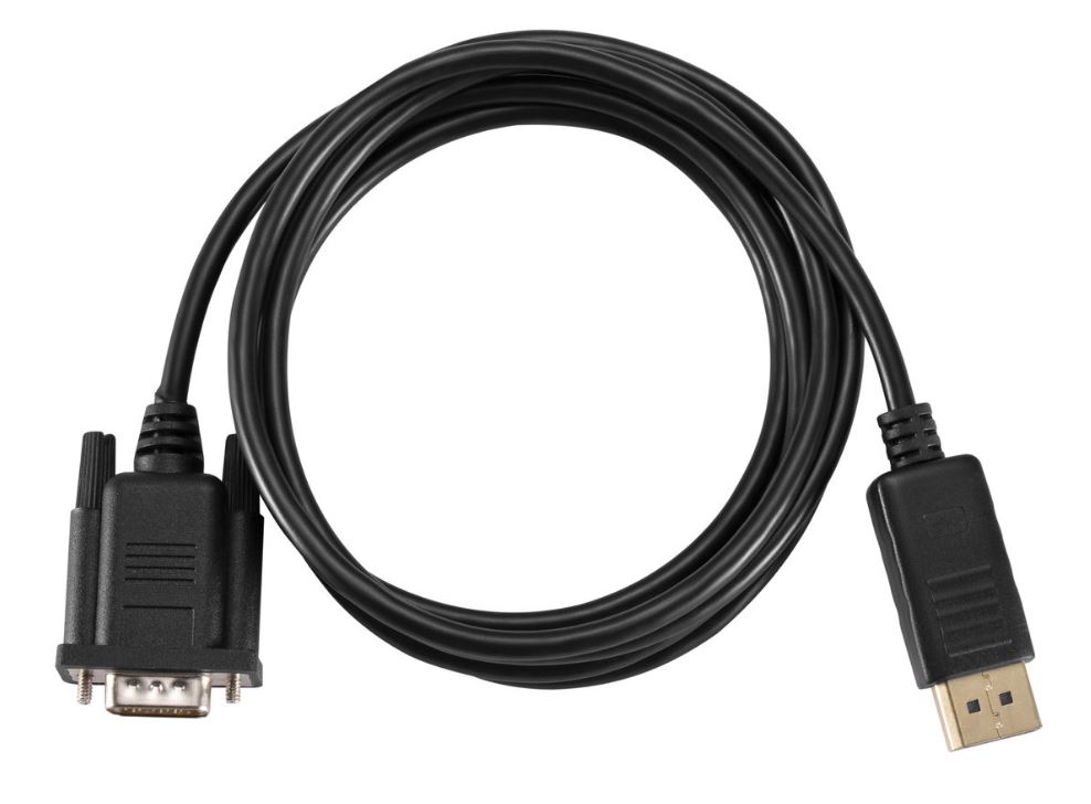 CAB-SPEED-DPDSUB1.8.jpg 8ware CAB-SPEED-DPDSUB/1.8M OEM DisplayPort to VGA/D-Sub Cable 1.8m Male