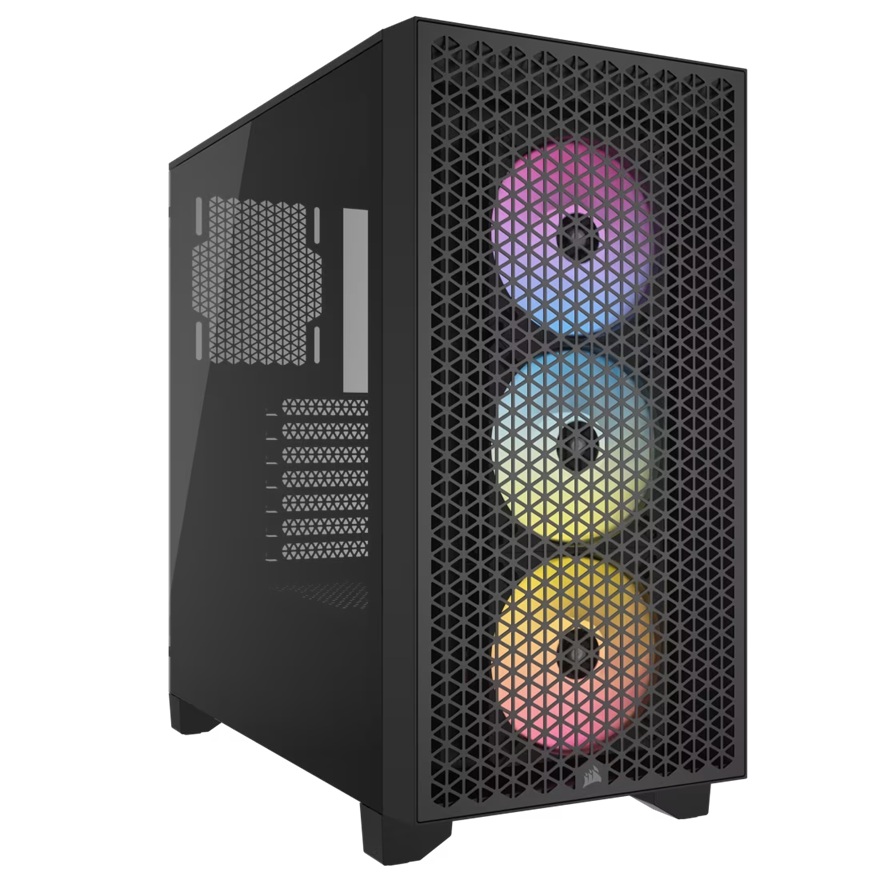 CAC-3000D-RGB-BK.jpg Corsair CC-9011255-WW 3000D RGB AIRFLOW Mid-Tower PC Case