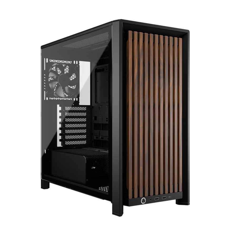 CAC-4000DWOODRS-BK.jpg Corsair CC-9011340-WW FRAME 4000D WOOD RS Modular Mid-Tower PC