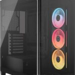 Corsair CC-9011316-WW FRAME 4500X LX-R RGB LINK Panoramic Glass