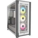 Corsair CC-9011213-WW iCUE 5000X RGB Tempered Glass Mid-Tower ATX