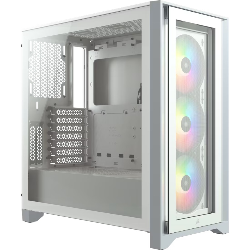 CAC4000X-RGBTGWH.jpg Corsair CC-9011205-WW iCUE 4000X RGB Tempered Glass Mid-Tower ATX