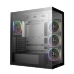 DEEPCOOL R-CG580-BKADA4-G-2 CG580 4F v2 Panoramic ATX Mid-Tower Case