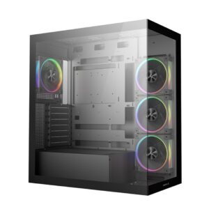 DEEPCOOL R-CG580-BKADA4-G-2 CG580 4F v2 Panoramic ATX Mid-Tower Case