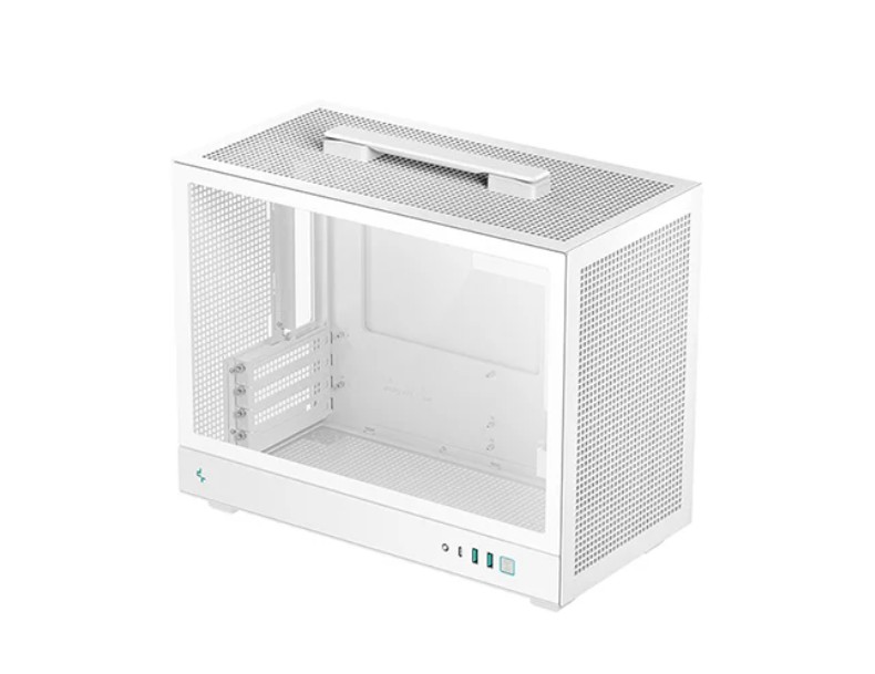 CAD-CH160-PLUS-WH.jpg DEEPCOOL R-CH160-WHNGM0-G CH160 PLUS WH Portable Micro-ATX Compact Case