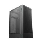 DEEPCOOL R-CH170-BKNGM0-G CH170 PLUS Vertical Micro-ATX Compact Case, USB3.0×2
