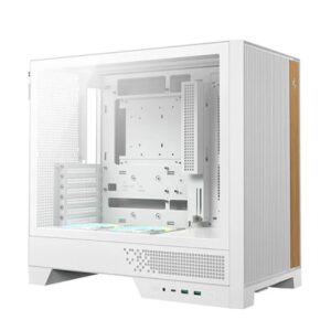 DEEPCOOL R-CL600-WHNNA2-G-1 CL600 WH High Airflow Compact ATX Case