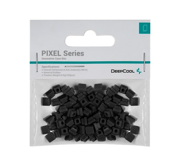 CAD-PIXEL-BK.jpg DEEPCOOL R-PIXEL-BK100-G-1 PIXEL Decorative Case Bits - Black