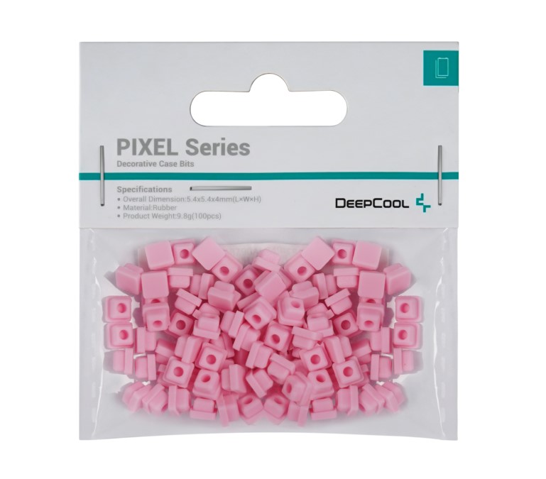 CAD-PIXEL-PK.jpg DEEPCOOL R-PIXEL-PK100-G-1 PIXEL Decorative Case Bits - Pink