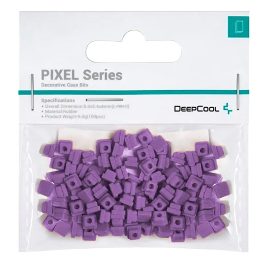 CAD-PIXEL-TV.jpg DEEPCOOL R-PIXEL-TV100-G-1 PIXEL Decorative Case Bits - Purple