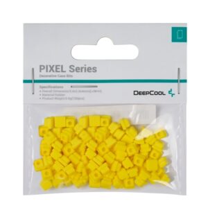 DEEPCOOL R-PIXEL-YE100-G-1 PIXEL Decorative Case Bits - Yellow