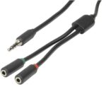Leader WA7020 Digitech 3.5mm 4 Pole Plug to 2