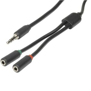 Leader WA7020 Digitech 3.5mm 4 Pole Plug to 2