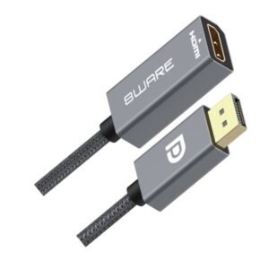 8ware 8W-DPHDMIF DisplayPort DP to HDMI Adapter Converter Cable