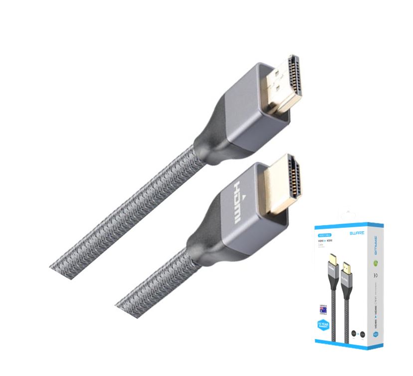 CB8W-HDMI2R2.jpg 8ware HDMI2R2 Premium HDMI 2.0 Cable 2m Retail Pack