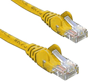 CB8W-KO820U-0.5YEL.jpg 8ware KO820U-0.5YEL CAT5e Cable 50cm / 0.5m - Yellow