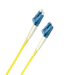 8ware CB8W-LCUPCYELLOW-3M 3m LC-LC OS2 Single Mode Dual-Core Fibre