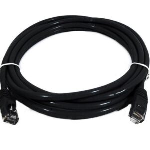 8ware 8W-PL6-0.5BLK CAT6 Cable 0.5m - Black Premium RJ45