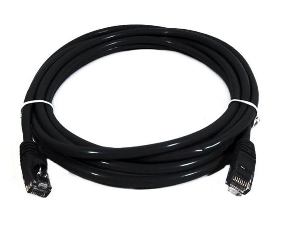 CB8W-PL6-0.5BLK.jpg 8ware 8W-PL6-0.5BLK CAT6 Cable 0.5m - Black Premium RJ45