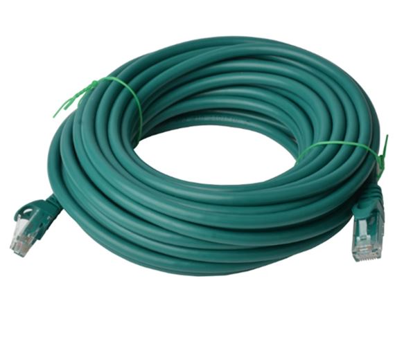 CB8W-PL6-15GRN.jpg 8ware 8W-PL6-15GRN CAT6 Cable 15m - Green Premium RJ45