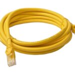 8ware 8W-PL6-3YEL CAT6 Cable 3m - Yellow Premium RJ45