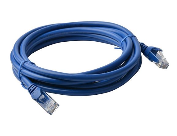 CB8W-PL6-5BLU.jpg 8ware 8W-PL6-5BLU CAT6 Cable 5m - Blue Premium RJ45