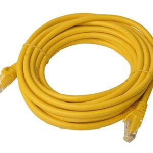 8ware 8W-PL6-5YEL CAT6 Cable 5m - Yellow Premium RJ45