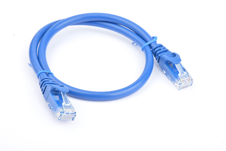 CB8W-PL6A-0.25BLU.jpg 8ware PL6A-0.25BLU CAT6A Cable 0.25m (25cm) - Blue Color