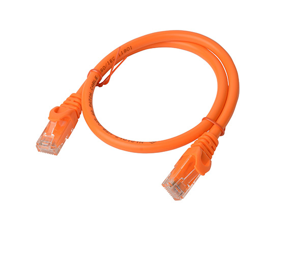 CB8W-PL6A-0.25ORG.jpg 8ware PL6A-0.25ORG CAT6A Cable 0.25m (25cm) - Orange Color