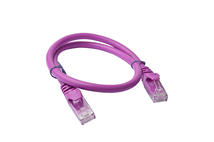 CAIXIANGYUAN 8ware PL6A-0.25PUR CAT6A Cable 0.25m (25cm) - Purple Color