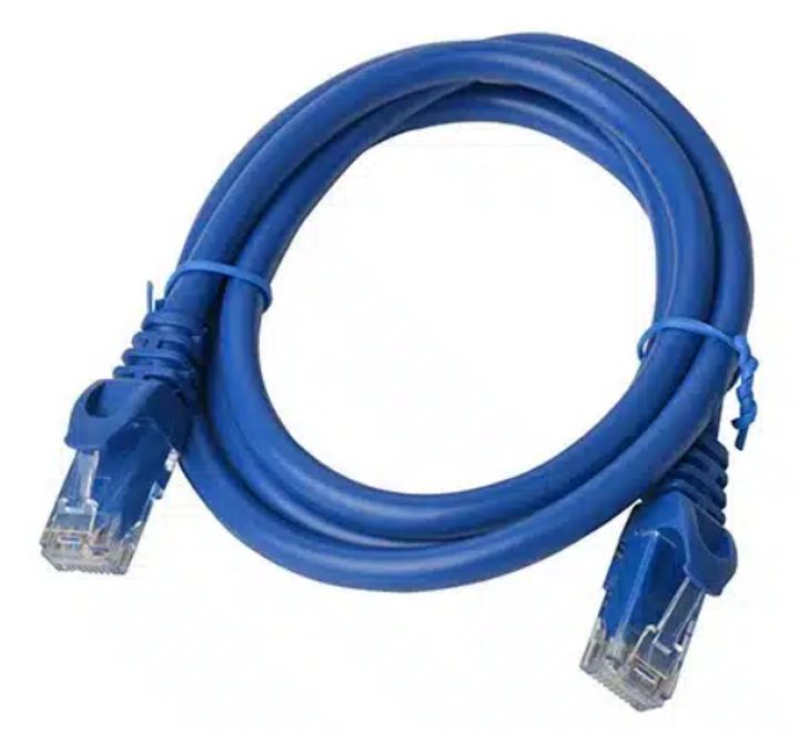 CB8W-PL6A-1.5BLU.jpg 8ware PL6A-1.5BLU CAT6A Cable 1.5m - Blue Color RJ45