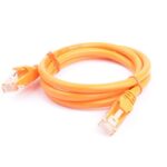 8ware PL6A-1.5ORG CAT6A Cable 1.5m - Orange Color RJ45