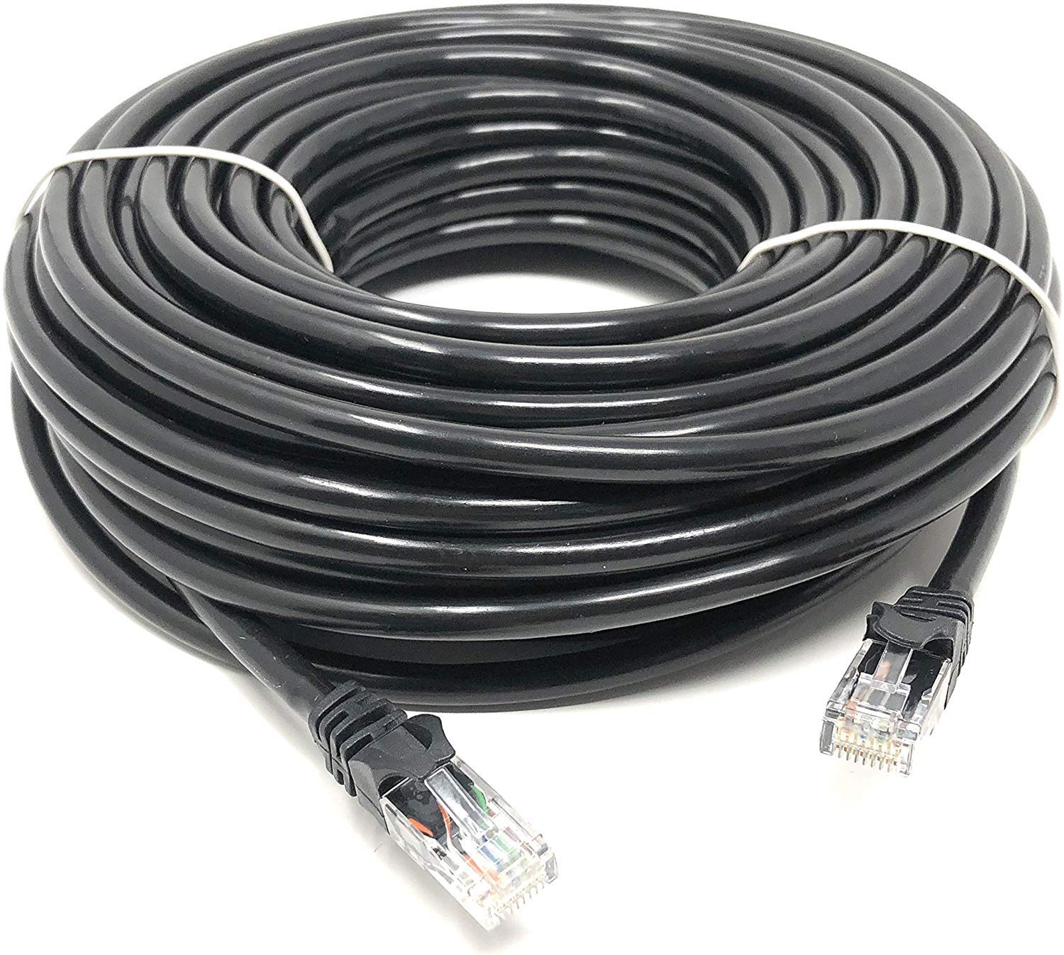 CB8W-PL6A-10BLK.jpg 8ware PL6A-10BLK CAT6A Cable 10m - Black Color RJ45