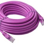 8ware PL6A-10PUR CAT6A Cable 10m - Purple Color RJ45