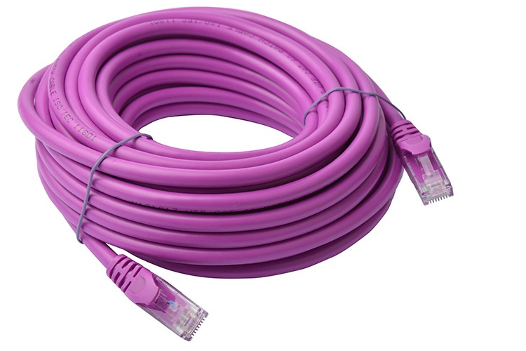C 8ware PL6A-10PUR CAT6A Cable 10m - Purple Color RJ45