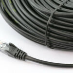 8ware PL6A-15BLK CAT6A Cable 15m - Black Color RJ45