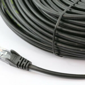 8ware PL6A-15BLK CAT6A Cable 15m - Black Color RJ45