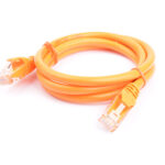 8ware PL6A-1ORG CAT6A Cable 1m - Orange Color RJ45