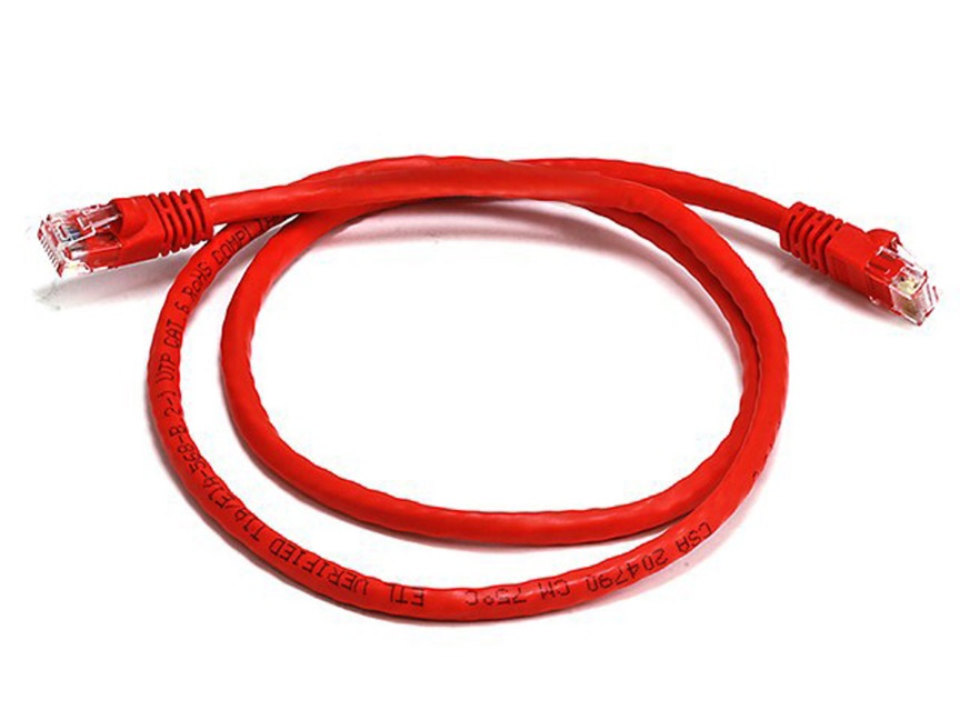 CB8W-PL6A-1RD.jpg 8ware PL6A-1RD CAT6A Cable 1m - Red Color RJ45