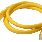 8ware PL6A-1YEL CAT6A Cable 1m - Yellow Color RJ45