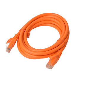 8ware PL6A-2ORG CAT6A Cable 2m - Orange Color RJ45