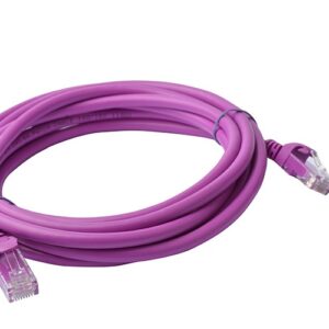 8ware PL6A-3PUR CAT6A Cable 3m - Purple Color RJ45