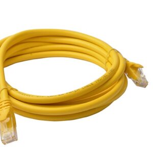 8ware PL6A-3YEL CAT6A Cable 3m - Yellow Color RJ45
