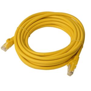 8ware PL6A-5YEL CAT6A Cable 5m - Yellow Color RJ45