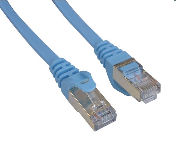 CB8W-PL7-1BLU.jpg 8ware CAT7-F-1BLU CAT7 Cable 1m - Blue Color RJ45
