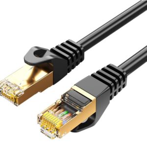 8ware CAT7-R-2BLK CAT7 Cable 2m - Black Color RJ45