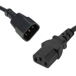 8ware RC-3080 Power Cable Extension Cord 2m IEC C14