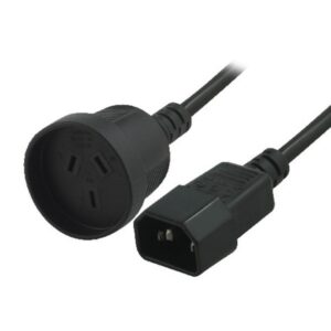 8ware RC-3083 Power Extension Cable 15cm 3-Pin AU