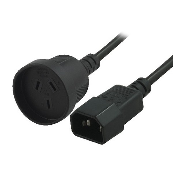CB8W-RC-3083.jpg 8ware RC-3083 Power Extension Cable 15cm 3-Pin AU
